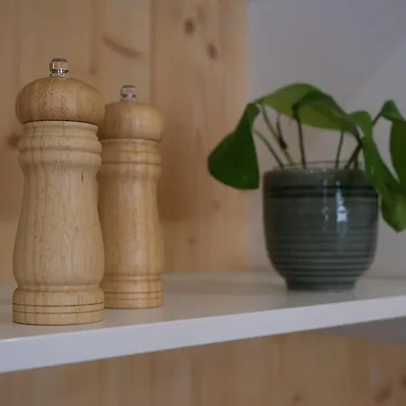 Modernes Tiny House Direkt Am Bauernhof Lägenhet Hayingen
